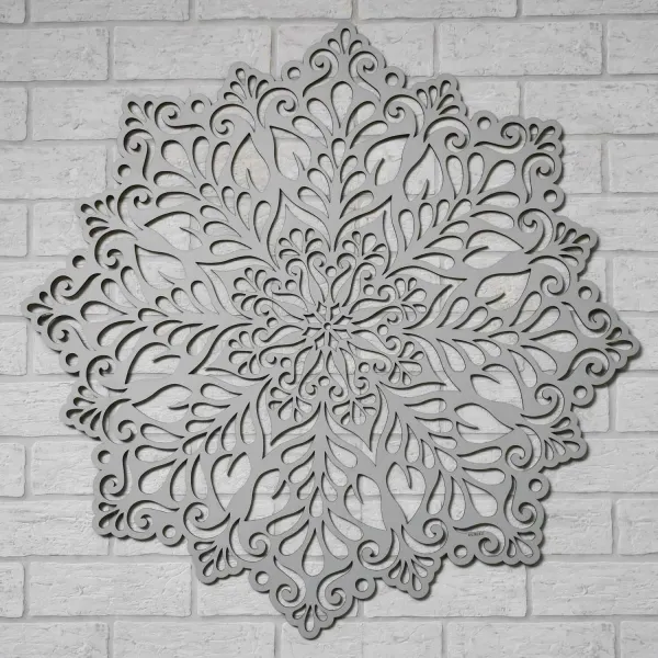 Drevený obraz na stenu - Mandala Šťastia