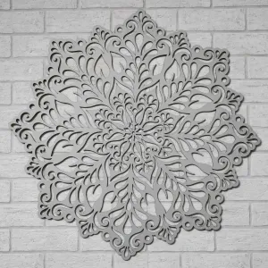 Drevený obraz na stenu - Mandala Šťastia