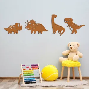 Nálepky na stenu do detskej izby - Hravé dinosaury