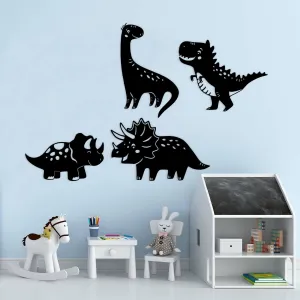 Nálepky na stenu do detskej izby - Hravé dinosaury