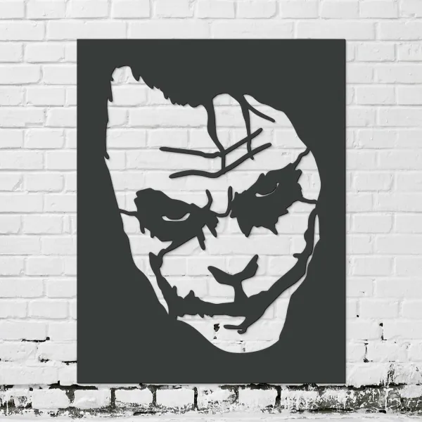 Drevený obraz na stenu - Joker