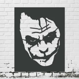 Drevený obraz na stenu - Joker