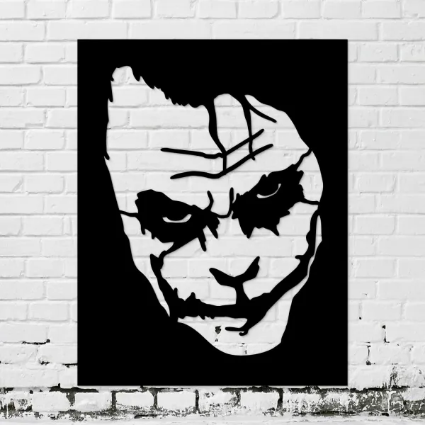 Drevený obraz na stenu - Joker