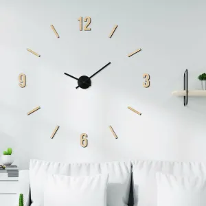 Drevené nalepovacie hodiny - Tempora