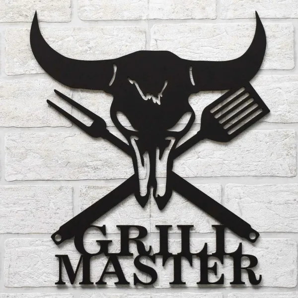 Dekorácia na stenu do kuchyne - Grill Master