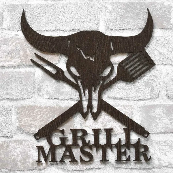 Dekorácia na stenu do kuchyne - Grill Master