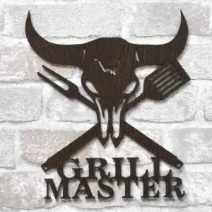 Dekorácia na stenu do kuchyne - Grill Master