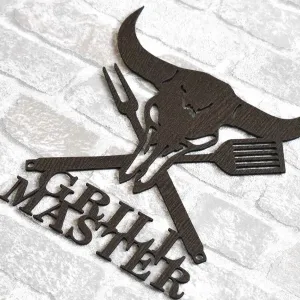 Dekorácia na stenu do kuchyne - Grill Master