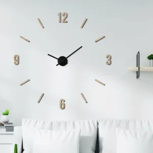 Drevené nalepovacie hodiny - Tempora