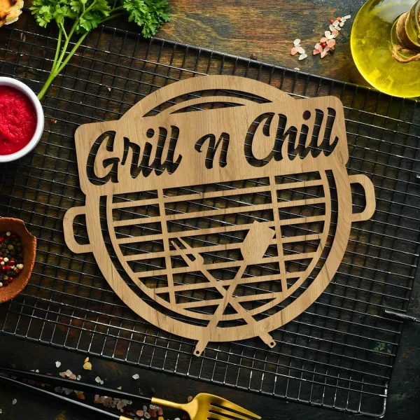 Drevený doplnok do kuchyne - Grill n Chill