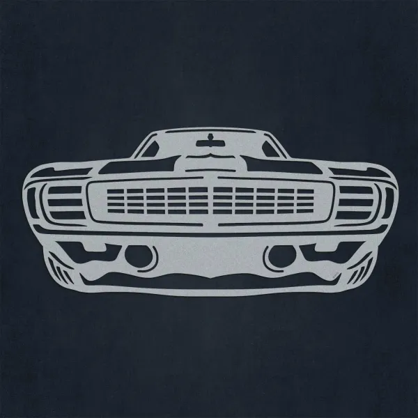 Drevená nálepka auto - Chevrolet Camaro
