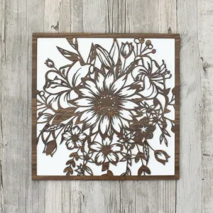 Kvetinový obraz do obývačky - Slnečnica