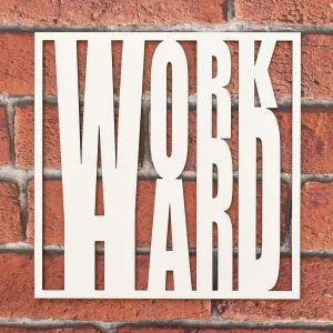 Motivačný obraz - WORK HARD