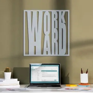 Motivačný obraz - WORK HARD