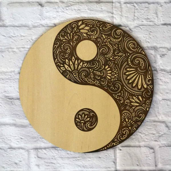 Jin Jang - Liečivá mandala z dreva
