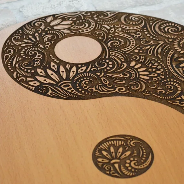 Jin Jang - Liečivá mandala z dreva