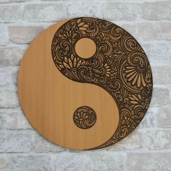 Jin Jang - Liečivá mandala z dreva