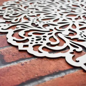 Drevená mandala na stenu - Vášeň