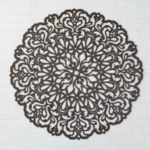 Drevená mandala na stenu - Vášeň