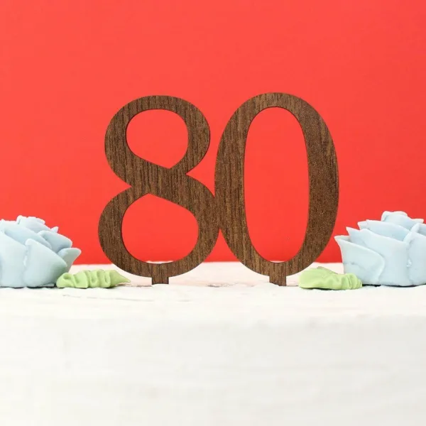Zápich na tortu čislo 80