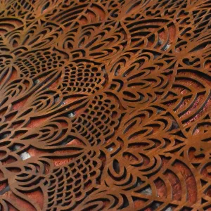 Drevená dekorácia - Pôvabná mandala