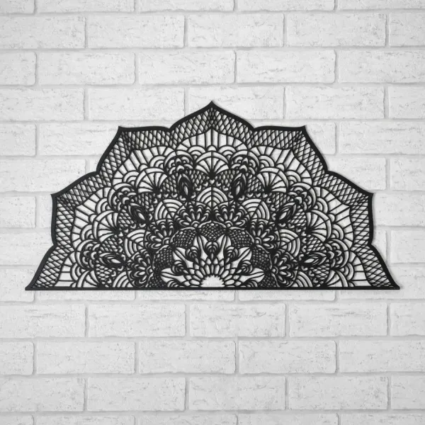 Drevená dekorácia - Pôvabná mandala