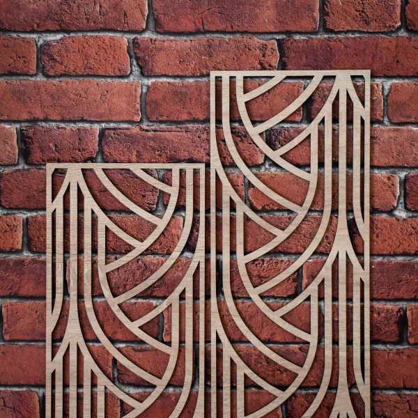 2 dielny dekoračný panel - Stret