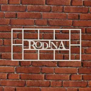 Rodinný fotorámik na stenu