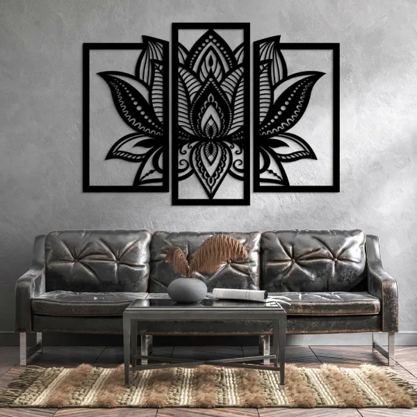 3 dielna mandala na stenu - Harmónia