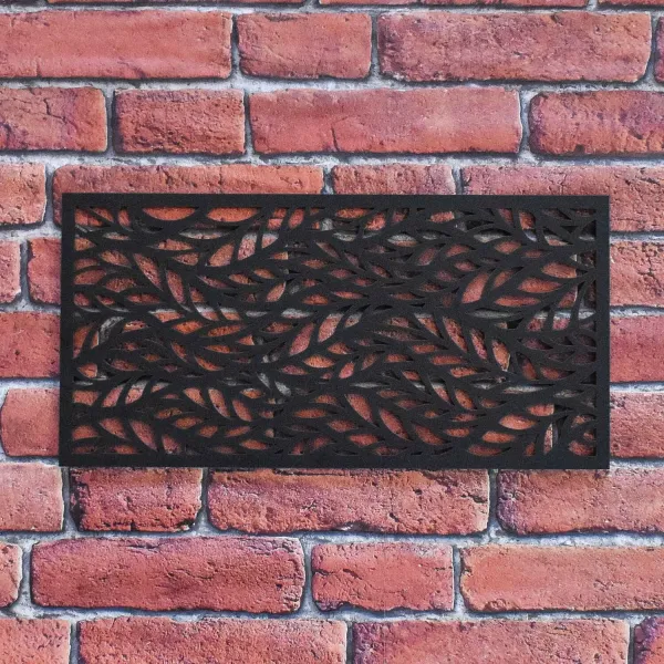 Drevený panel na stenu - Listy