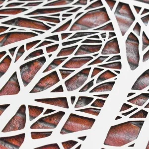 Dekoratívny panel z dreva - Les