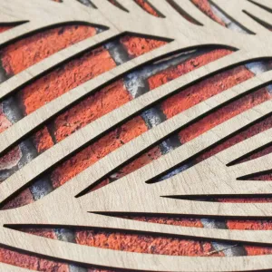 3D panel na stenu - Oáza listov