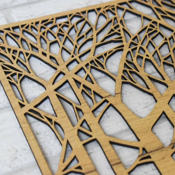 Dekoratívny panel z dreva - Les