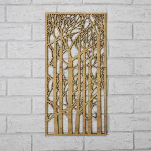Dekoratívny panel z dreva - Les