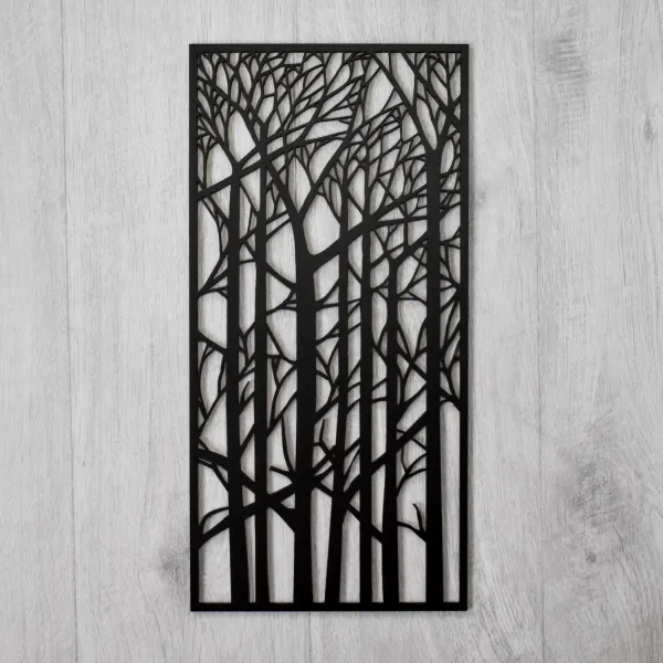 Dekoratívny panel z dreva - Les