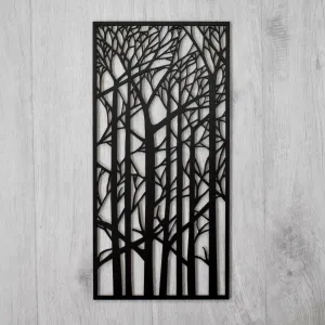 Dekoratívny panel z dreva - Les