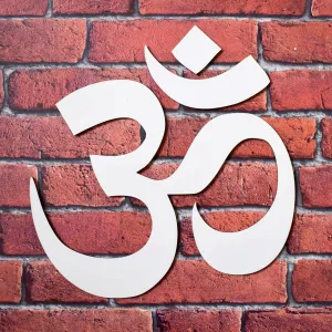 Drevený symbol Ohm na stenu