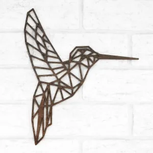Polygonálna dekorácia - Kolibrík