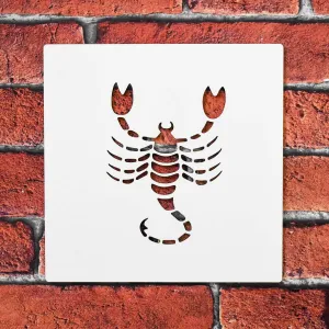 Drevený obraz na stenu - Znamenie Škorpión