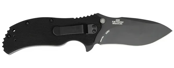 Zero Tolerance 0350 Assisted Opening Flipper, Liner Lock, G10