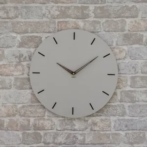 Minimalistické drevené hodiny