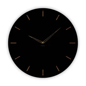 Minimalistické drevené hodiny
