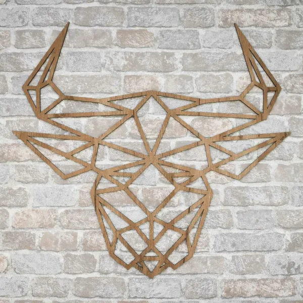 Geometrický obraz - Znamenie zverokruhu Býk
