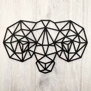Drevený polygonálny obraz - Znamenie Baran