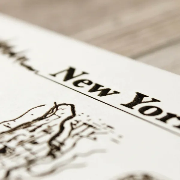 3d drevený obraz na stenu - New York