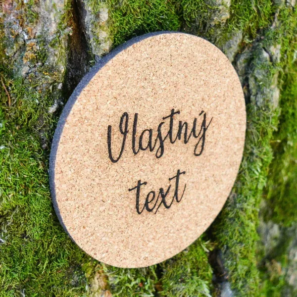 Podložka pod pohár na mieru - s vlastným textom 3