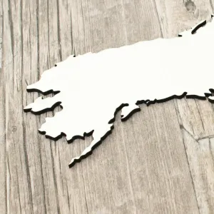 Drevená 3D mapa sveta na stenu