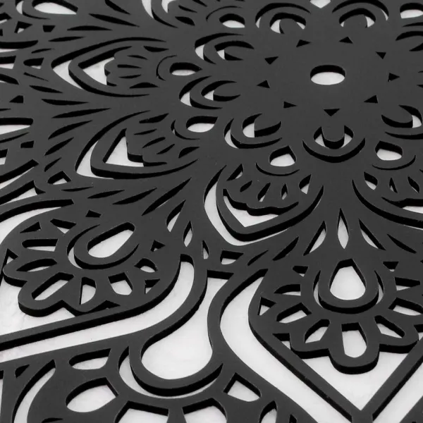 Mandala z dreva na stenu - Kruh