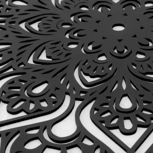 Mandala z dreva na stenu - Kruh