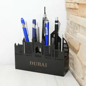 Drevený organizér na perá - Dubai